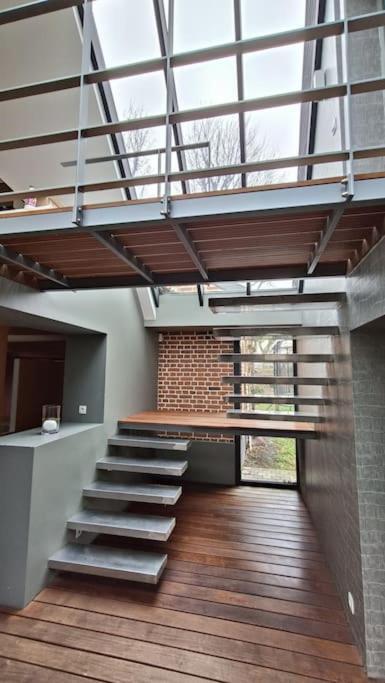 Sainghin-en-Mélantois Ferme De Caractere Avec Piscine Et Chemineeヴィラ エクステリア 写真
